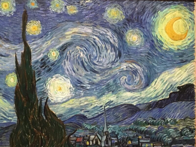 Também quer se sentir dentro das obras de Van Gogh? Me conta nos comen