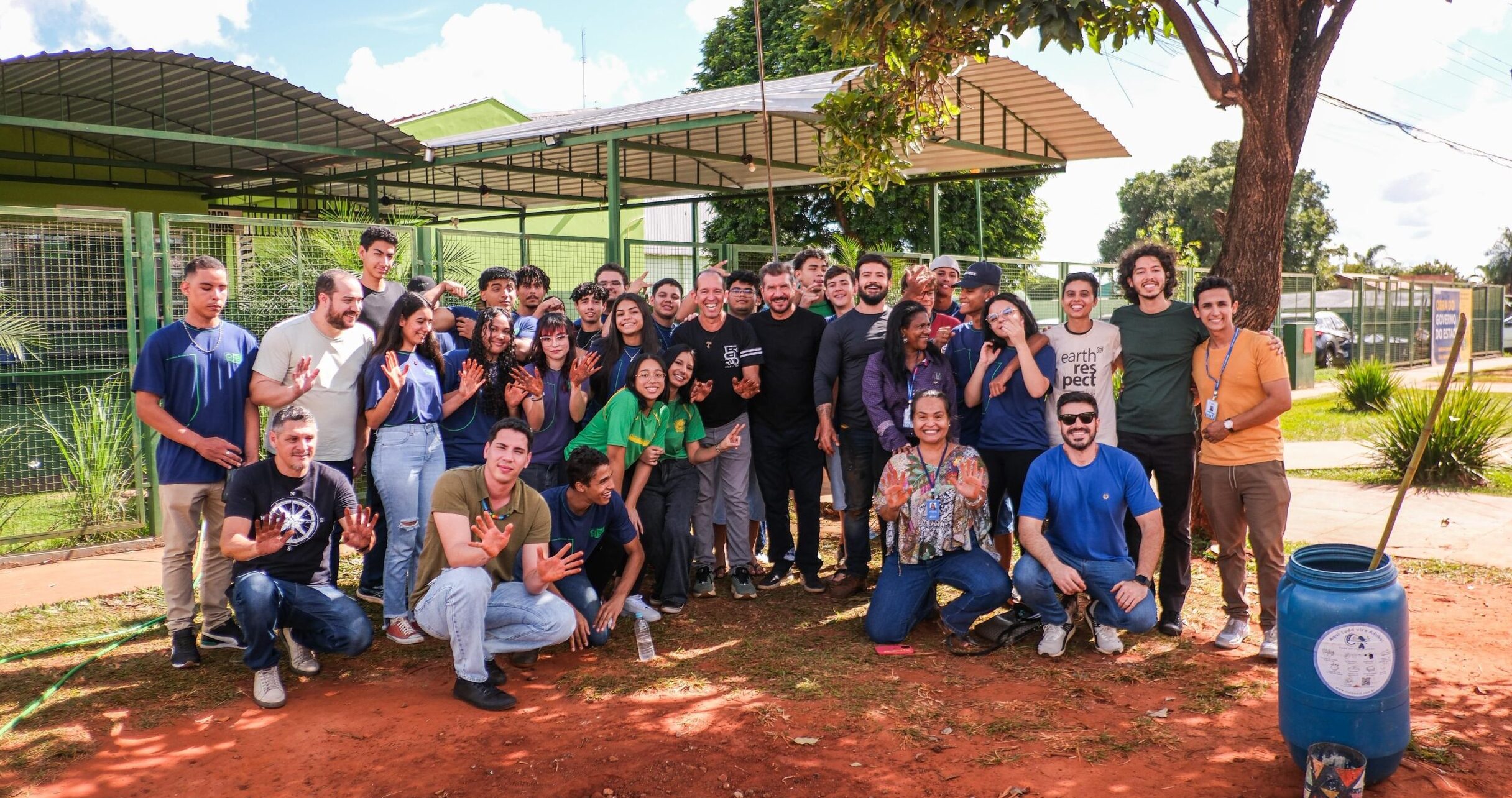 Jean Ferreira promove ciclo de plantio e educação ambiental em escolas de Campo Grande