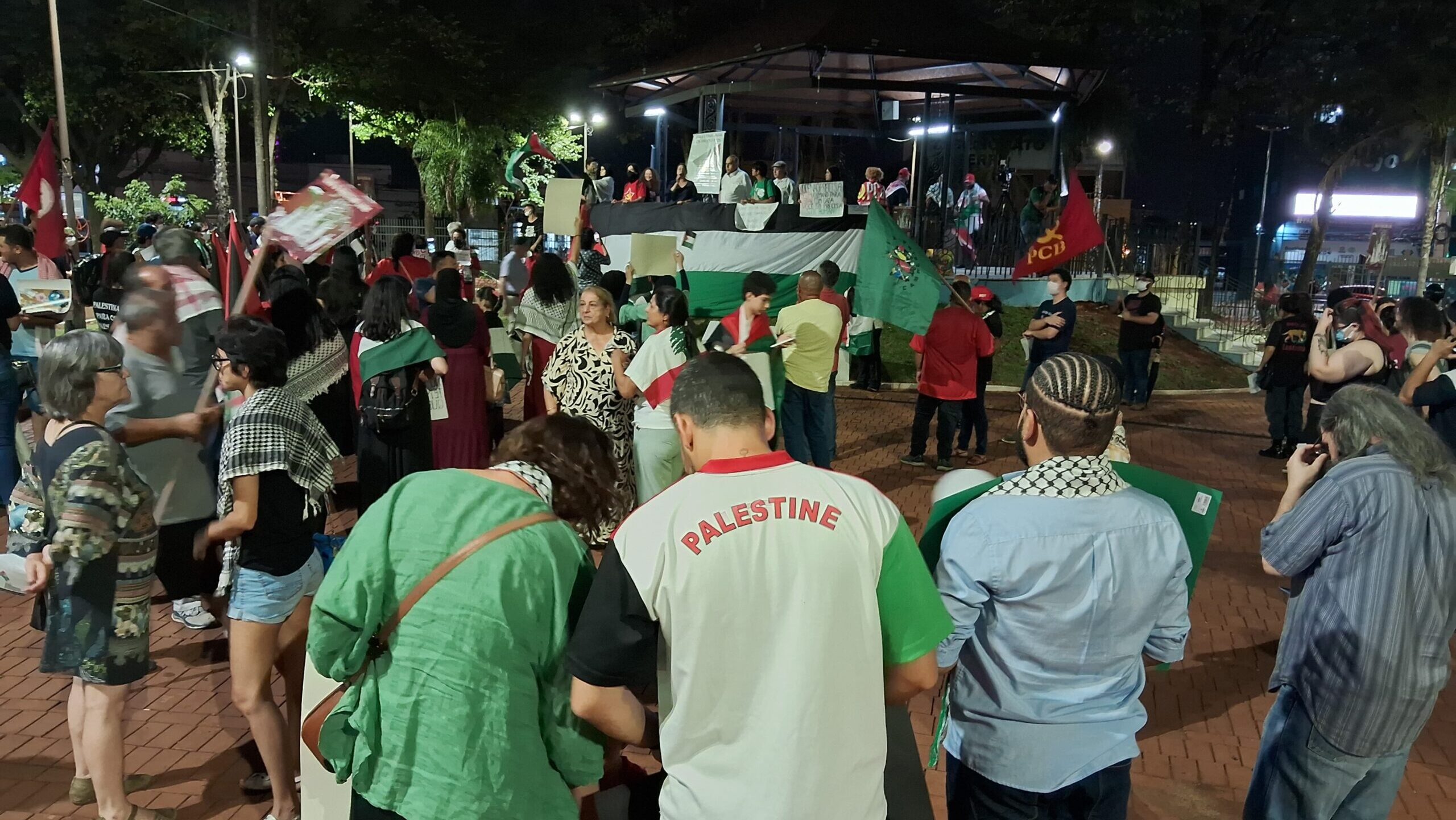 Campo Grande tem ato em solidariedade ao povo palestino neste domingo