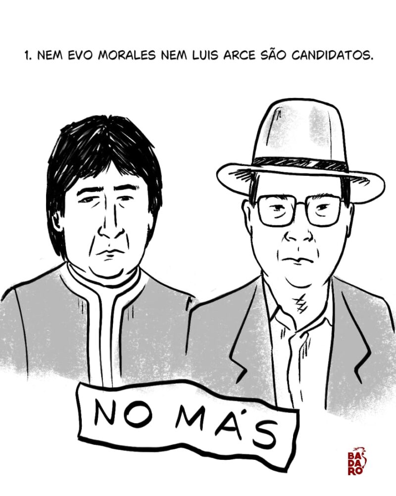 1 - Evo e Arce não são candidatos